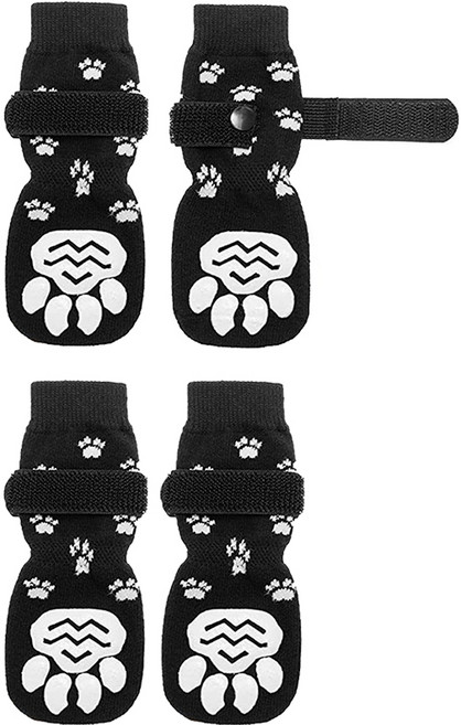 타키타키 강아지신발 4팩