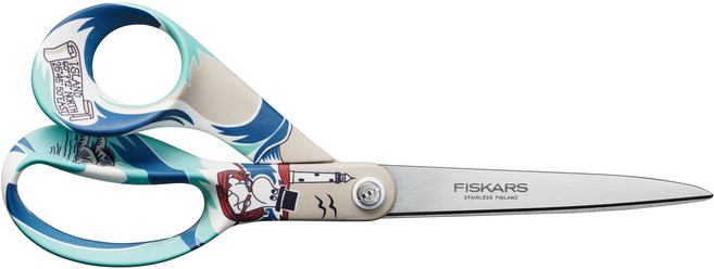 피스카스 다목적 주방 무민 가위 21cm, 무민파파, 1개