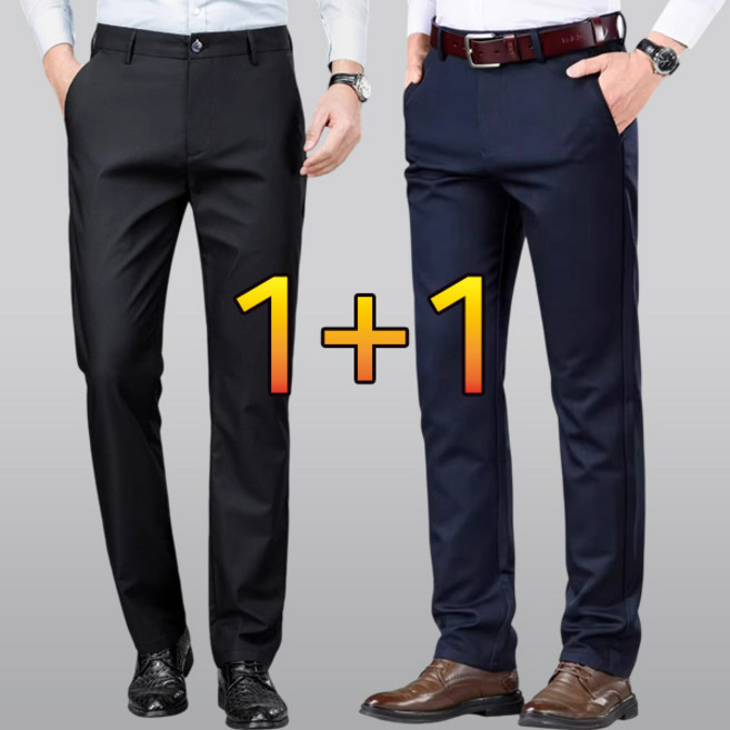 장바9니 1+1 남성 깔끔하게 빠진 정장바지 스판슬랙스