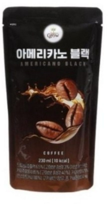 발란스그로우 아메리카노 블랙, 230ml, 35개