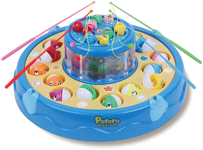뽀로로 아쿠아리움 낚시놀이, 혼합 색상, 1개