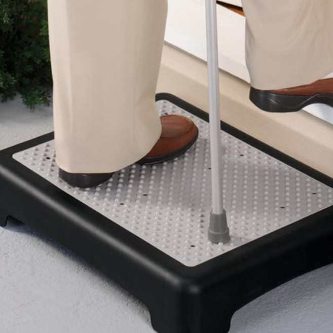 노인 아이 보조 계단 높은 턱 경사로 보행 발받침대 미끄럼방지, 1개