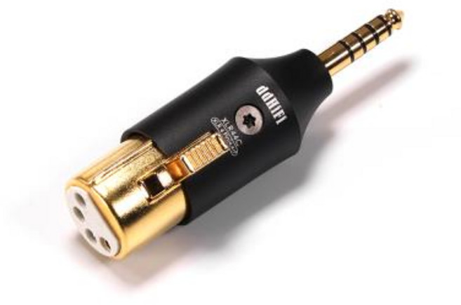 DD HIFI XLR44C 밸런스드 4 핀-4.4mm 어댑터 기존 핀 헤드폰 케이블을 종단 장치에 적응, 1개
