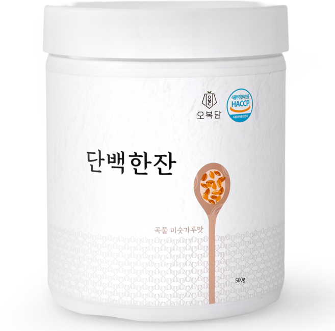 고단백 프로틴 무설탕 무당 순수 단백질보충제 근육 웨이 유당불내증 쉐이크 단백한잔 곡물맛, 1개, 500g