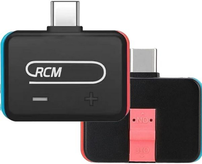 RCM 로더 원클릭 페이로드 인젝터 CFW용 - 내장 블루투스 RF ATMOSPHERE ReiNX 및 SXOS 지원 자동 인젝션 도구 키트 지그 포함 마이크로 USB 케이블, RCM-AP