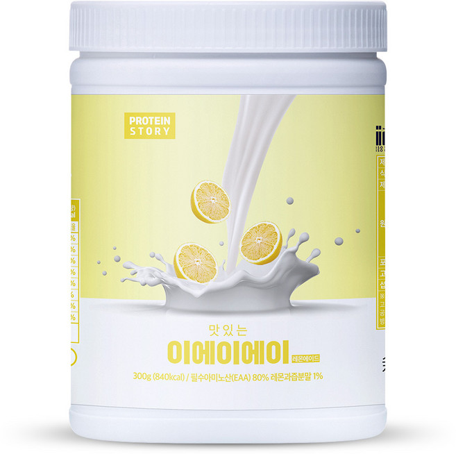 프로틴스토리 맛있는 EAA 레몬에이드 300g, 1개