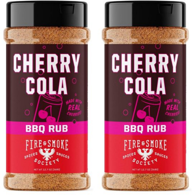 파이어 앤 스모크 소사이어티 로데오 목장 치킨 시즈닝 | 바비큐 마리네이드 돼지고기 생선 채소용 버터밀크 딜 파슬리 차이브 대형 (2개 세트), Bbq/Sweet