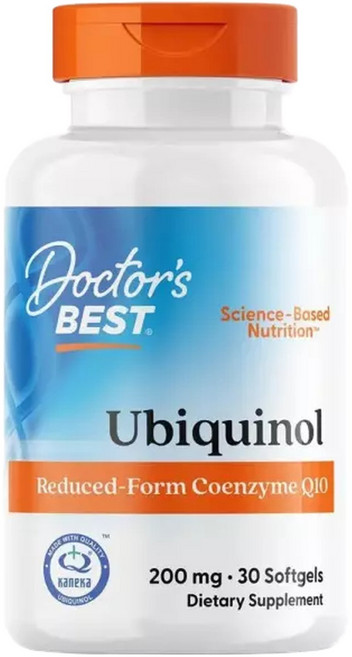 Doctor s Best Kaneka Ubiquinol 200mg 소프트젤 30개, 30정, 1개