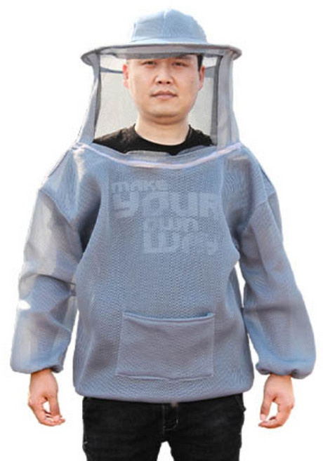 벌옷 상의 방충복 방충옷 양봉 예초 벌망 양봉복 통풍, 상세 페이지 참고, 1개