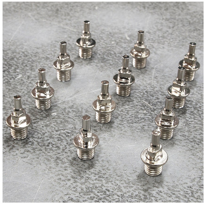 9mm 스파이크침 앞이 뭉떵한 9mm 스타스포츠 스파이크핀 14개(1세트) 우레탄용 트랙용 몬도용 육상화침