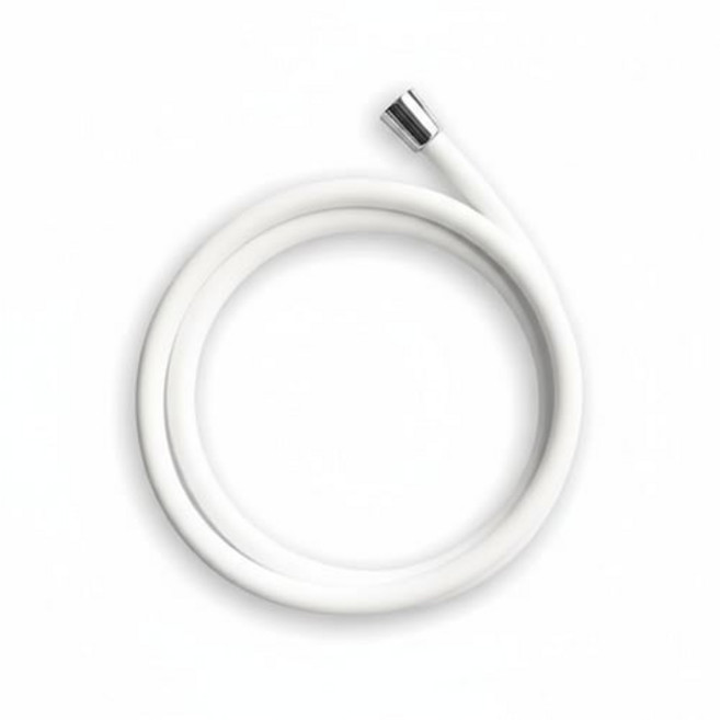 대림바스 디클린 PVC 샤워호스 2m, Pure White(화이트)