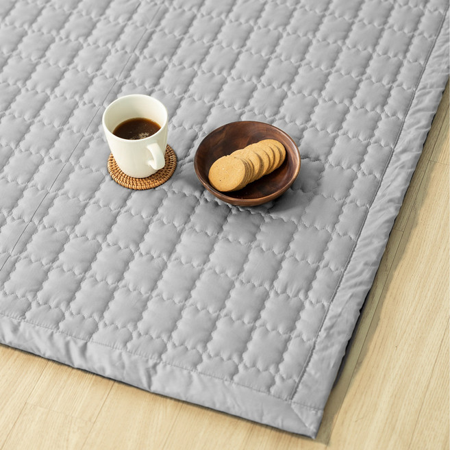 캠핑용 전기장판매트 면패드 에어매트 커버 덮개, 그레이