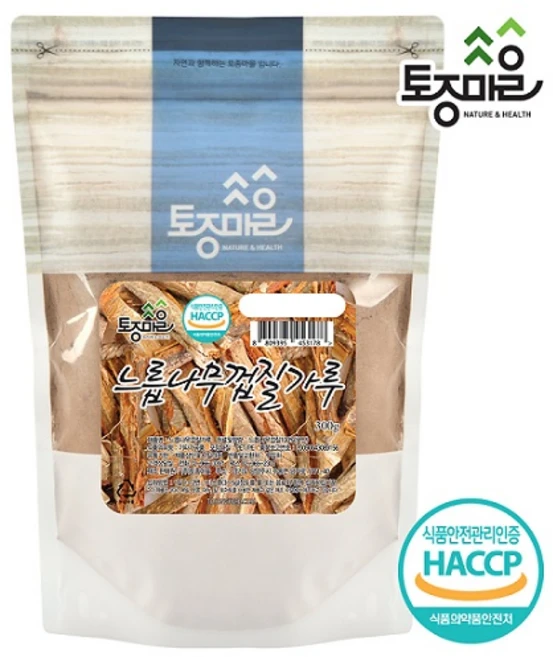 [토종마을] HACCP인증 국산 느릅나무껍질가루 300g, 1개 - 쿠팡
