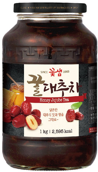 꽃샘-꿀대추차1kg, 1kg, 1개입, 6개