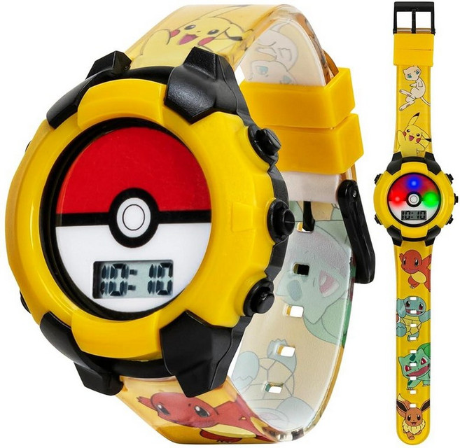 ACCUTIME Pokemon 스테인리스 스틸 아날로그 쿼츠 손목시계 남아용 멀티 23 플라스틱 스트랩 포함(POK4186AZ) 147923 3599596294
