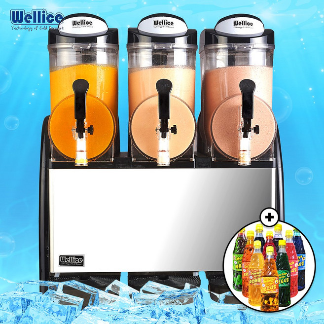 웰아이스 정품 출고 1구 2구 3구 슬러시기계