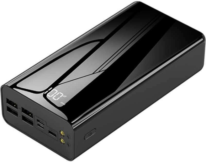 대용량 보조배터리 80000mAh 휴대용 고속충전, 블랙 100000mAh, 100000mAh