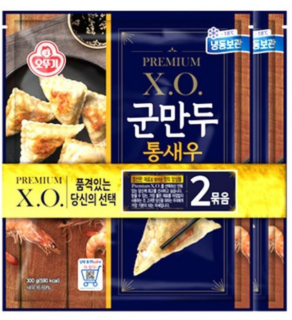 오뚜기 XO 통새우 군만두, 4개, 300g