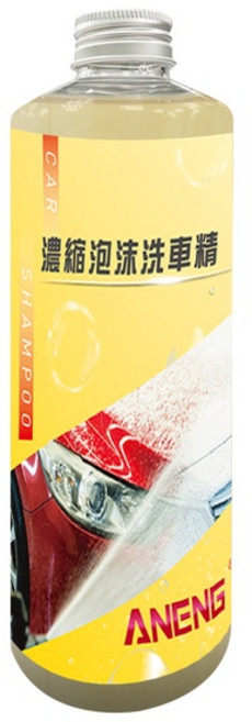 ANENG 頂級 T1 棕櫚蠟 300g 膜厚光澤 強力潑水, 1個, 濃縮泡沫洗車精500ml