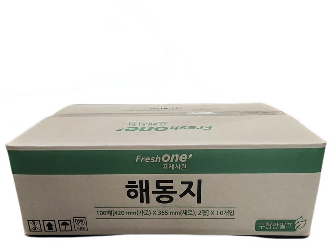 프레시원 해동지 420mmx365mm 100매10개입, 1개