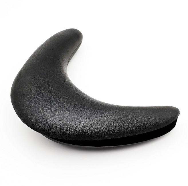 실리콘 미용실 샴푸목받침대, 1개, 블랙