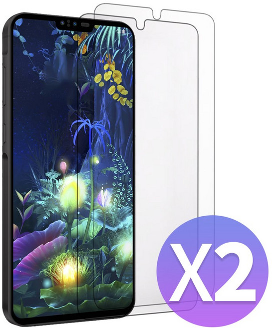 스톤스틸 1+1 LG V50 ThinQ 지문 인식 평면 PET 필름 v500, 2개