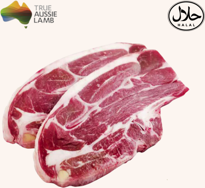 Halal Lamb Chops RIbs Australian 할랄 양갈비 어깨갈비 호주산, 1개, 1kg