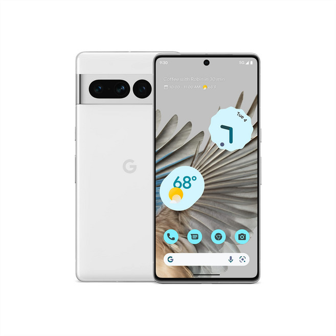 [정비됨] Google Pixel 7 Pro GFE4J 128GB Snow SIM 무료