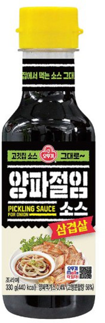 오뚜기 삼겹살 양파 절임 소스, 275g, 1개