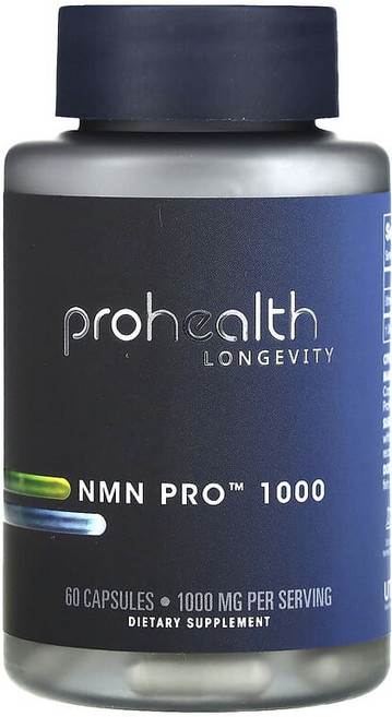 프로헬스 NMN Pro 1000 니코틴아미드 뉴클레오티드 1 000mg 나이아신 60캡슐, 1개, 60정