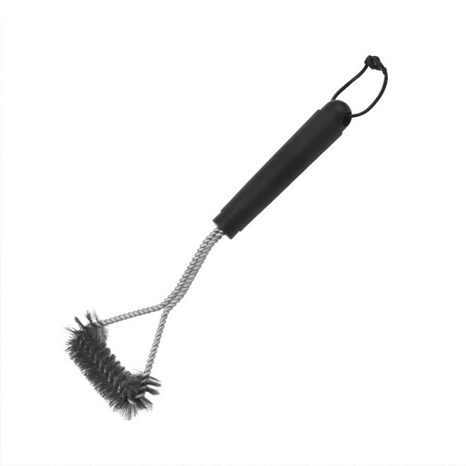 아띠꼴로 캠핑 바베큐 그릴 브러쉬 석쇠 불판 청소솔 고기판 수세미, 1개
