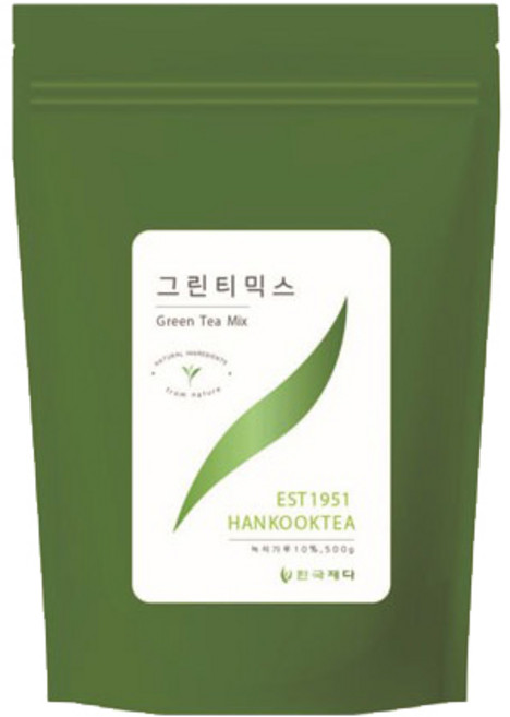 한국제다 그린티믹스 특선10 500g 녹차가루, 1개, 1개입