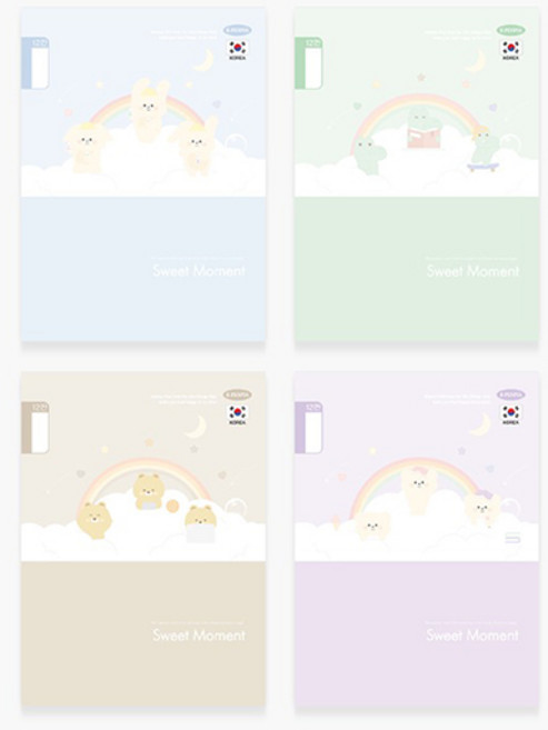 펜피아 초등노트 초등제본 12칸 (10권), 단품, 상세페이지 참조