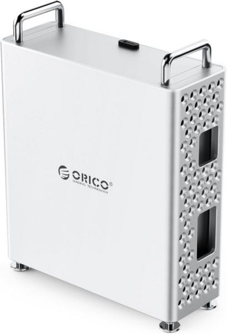 오리코 미니 프로 썬더볼트 5 SSD 인클로저 1TB 80Gbps USBC NVMe 외장 하드 드라이브 윈도우맥리눅스 호환 알루미늄 휴대용 저장장치 TB5 케이블 포함 MST5, 0GB, Holder