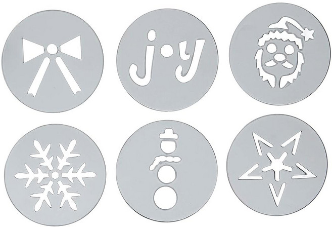 OXO 옥소 굿 그립 쿠키 프레스 홀리데이 디스크 세트, 1개