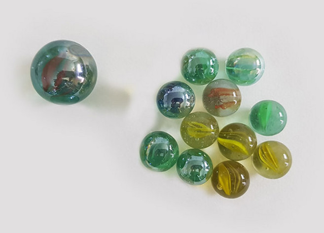 추억의 유리구슬 구슬치기 20알 40알 60알 80알 100알 200알, 20개