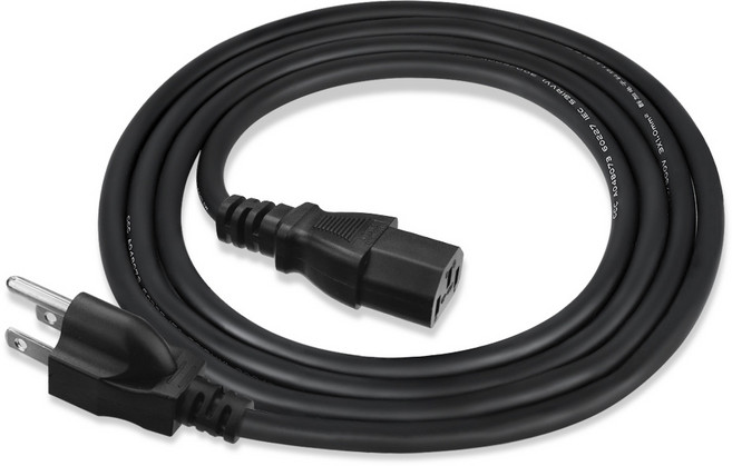 群加主機電源線 品字尾 適用於電腦 印表機-TPCPHN0018, 1個, 3公尺-(1250W)R41048, 300cm