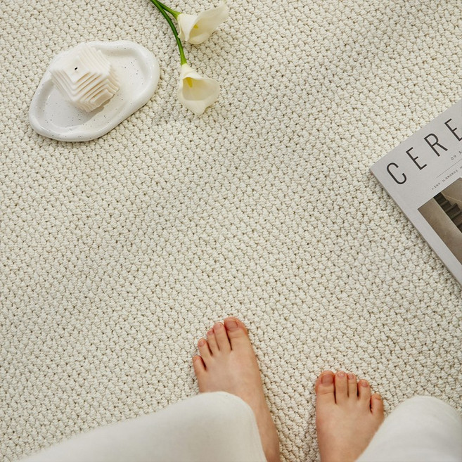 프리미엄 고급스러운 카페트 내구성 방오 기능의 손쉬운 관리 시저룩 카펫