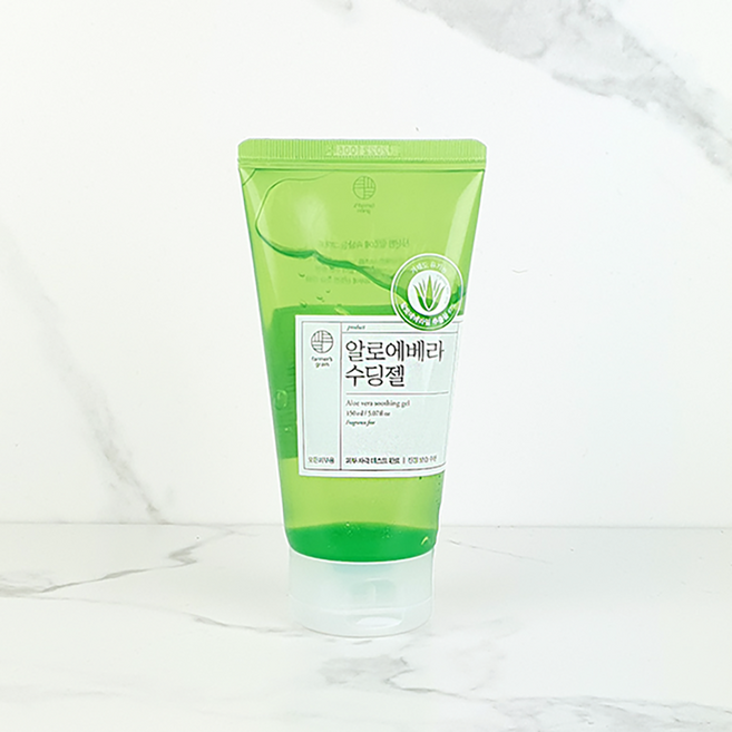 두레생협 파머스 그레인 알로에베라 수딩젤 150ml 유기농 보습 알로에, 1개