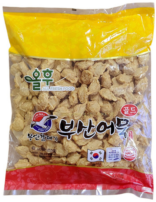 올후 갈매기 부산 볼 바라 수제비 2.2kg, 1개