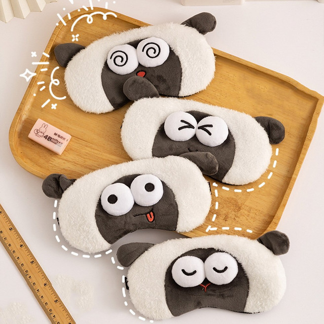 FOOI 잠이솔솔 뽀글양 냉온찜질 수면안대 눈 피로회복 아이마스크 찜질안대