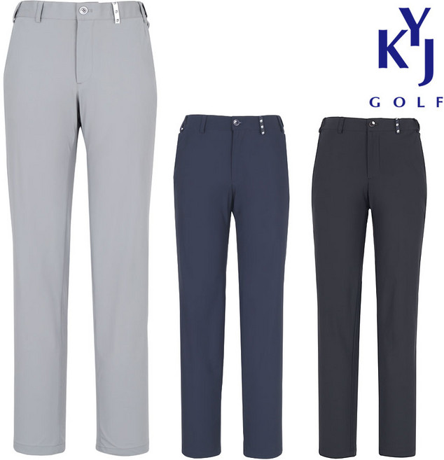 김영주골프 여름 쿨냉감 고탄력 기능성 스판 스윙 남성 골프 바지 DPMMSL69