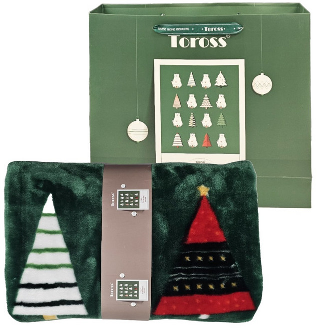 토로스 트리담요 (90x100) 옐로우하트(100X140) 극세사 무릎담요 극세사담요부드럽고 포근한담요 학생담요 케릭터담요 이쁜담요, 트리담요(소), 1개