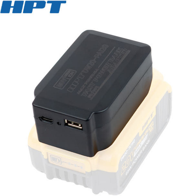 HPT 배터리 충전아답터 C타입 20V DW20-PA120 디월트호환, 1개