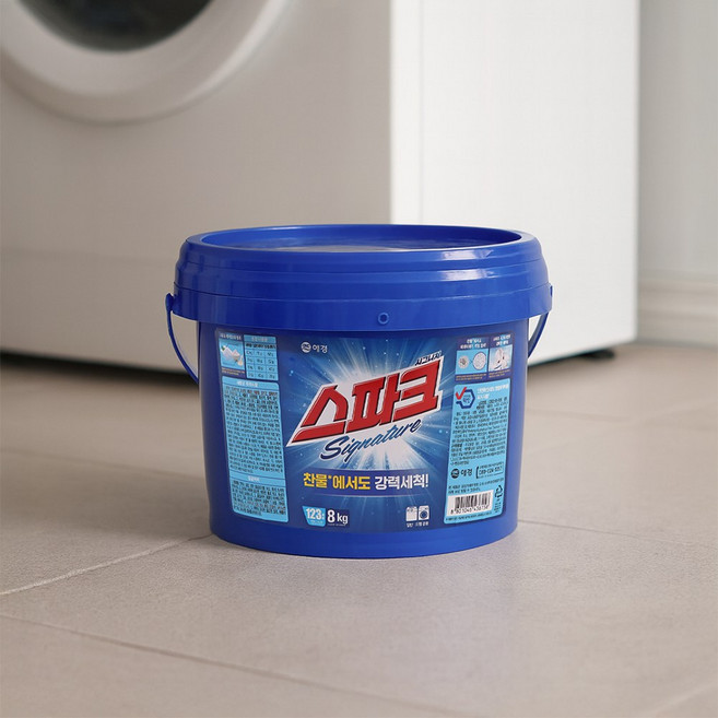 스파크 시그니처 분말세제 바스켓 본품, 8kg, 1개