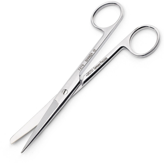 [케이솔루션] 의료용 외과가위 SB, 고급형 14.5cm, 1개