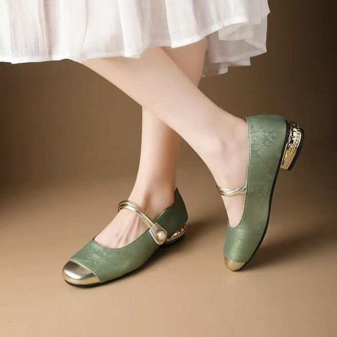 이지로지엑스 발편한 굽낮은 여성 라인댄스구두 라틴 줌바 스포츠댄스신발