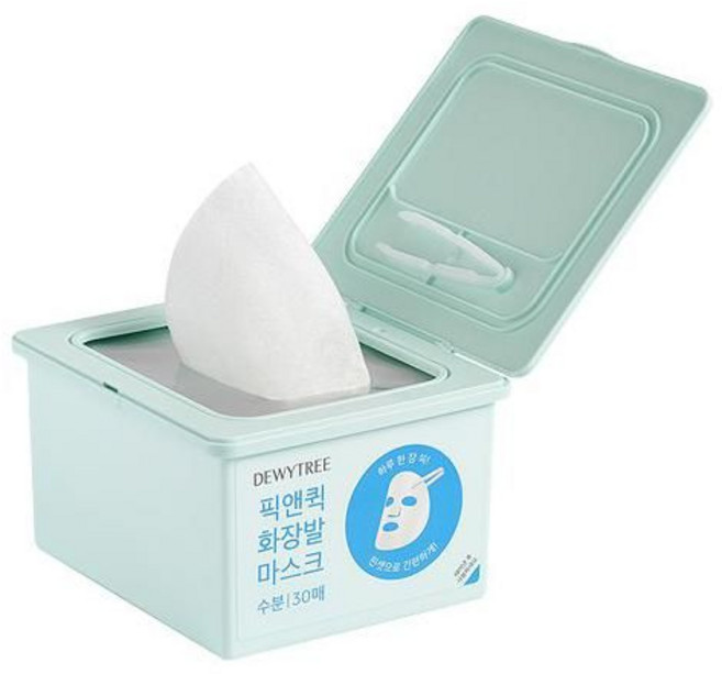듀이트리 픽 앤 퀵 뽑아쓰는 화장발 마스크 30매