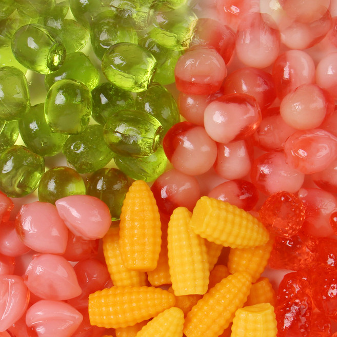 단골아저씨 까먹는 과일젤리 5가지 믹스구성 리치맛 포도맛 복숭아맛 딸기맛 옥수수맛, 1세트, 500g