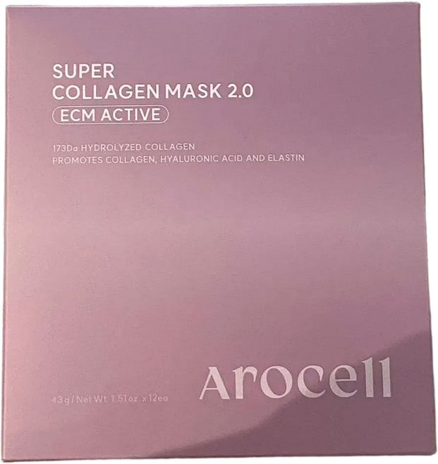 아로셀 슈퍼 콜라겐 마스크팩, 12개입, 1개